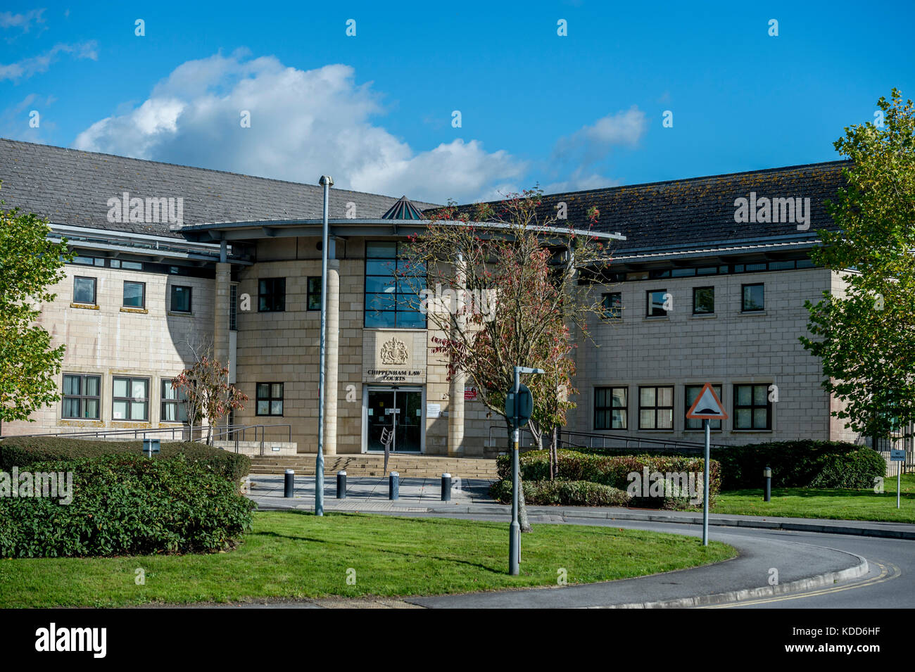 The outside of Chippenham Magistrates' Court Stock Photo Alamy
