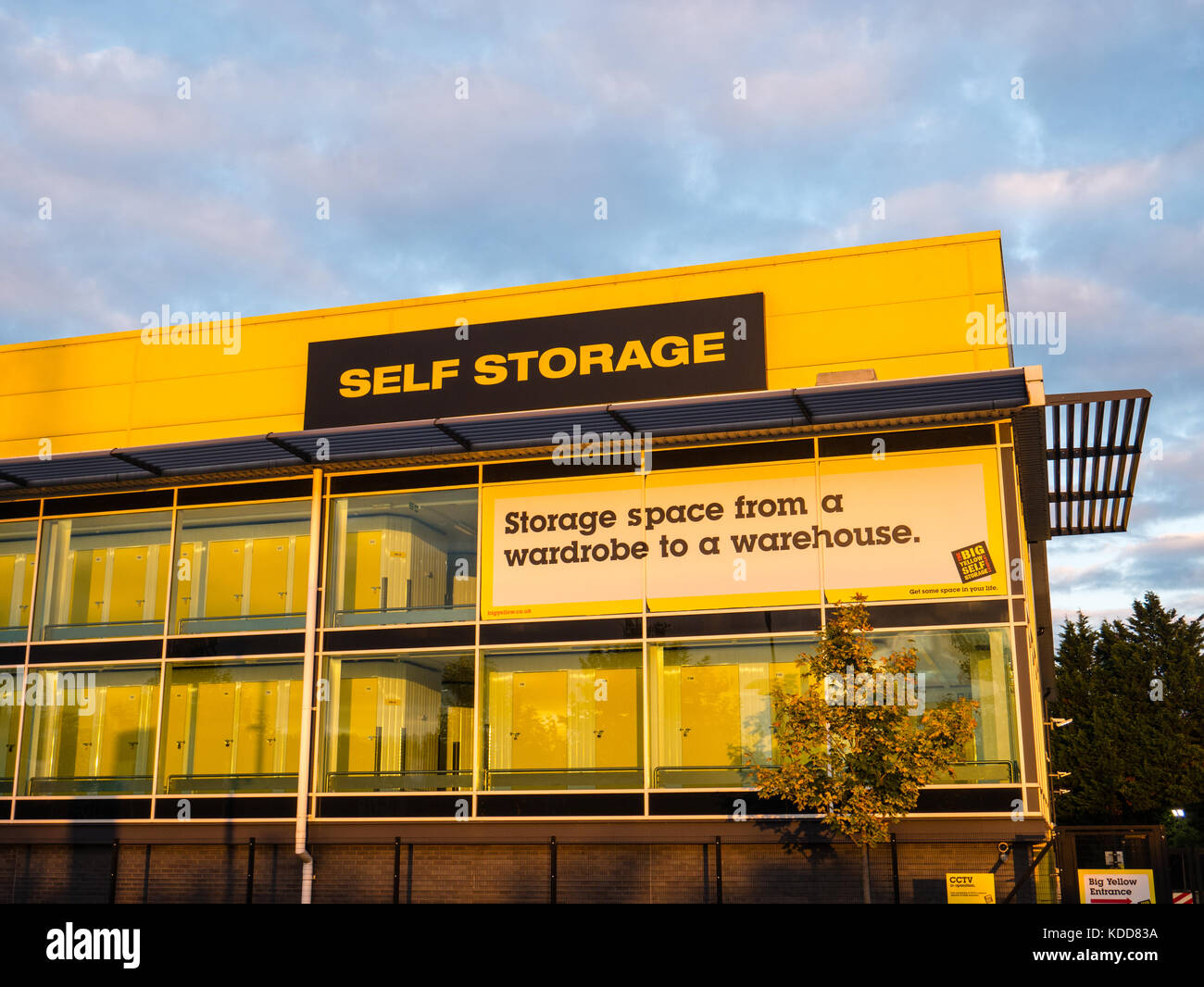 Big Yellow Self Storage, Reading, Berkshire, England, UK, GB Stock
