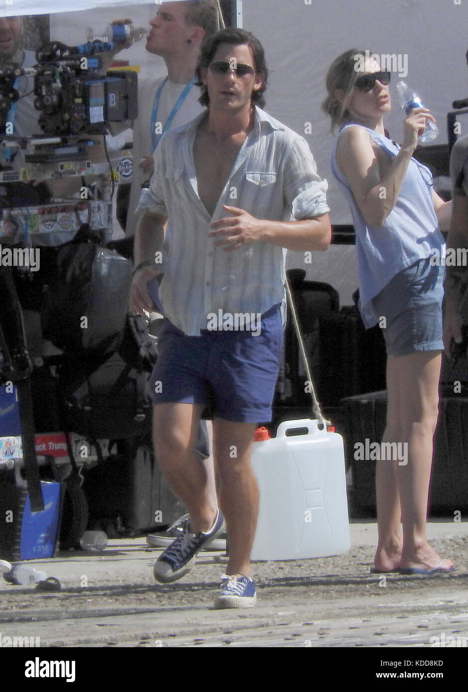 Filming of 'Mamma Mia 2' in Croatia Featuring: Jeremy Irvine Where