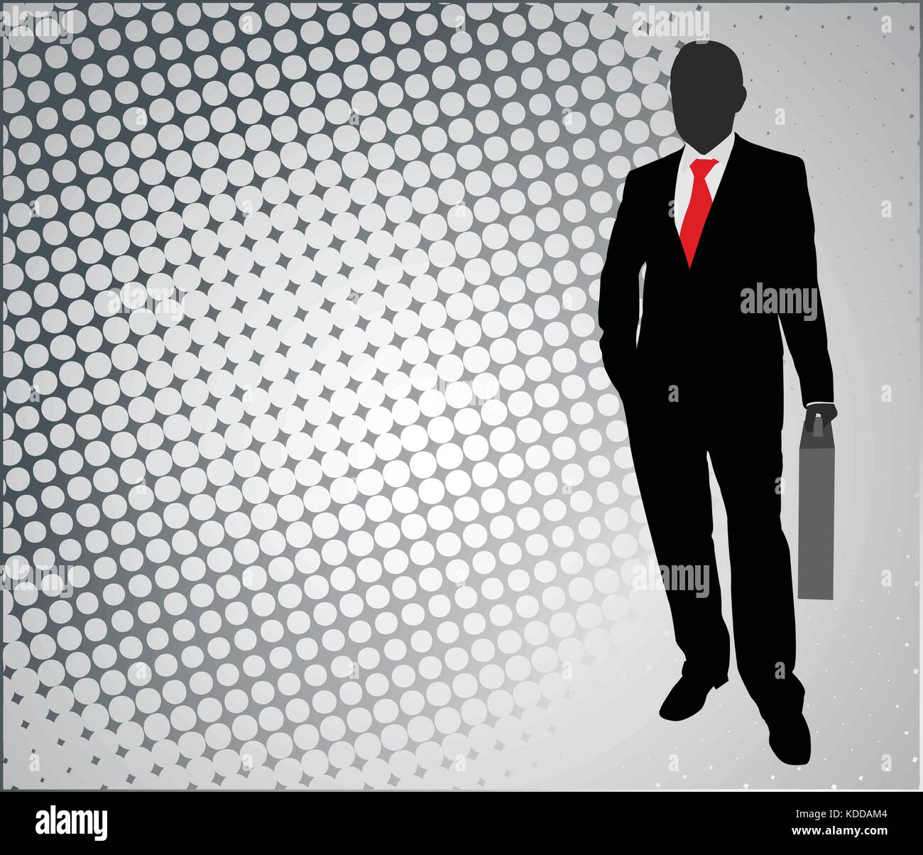 businessman on the abstract background - vector Stock Vector Image ...