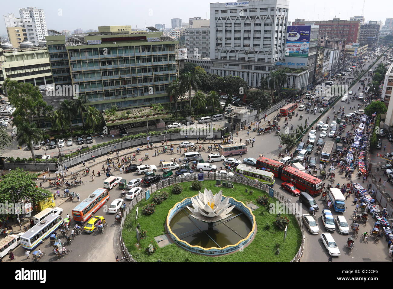 Dhaka skyline, this photo taken motijheel in Dhaka Stock Photo - Alamy