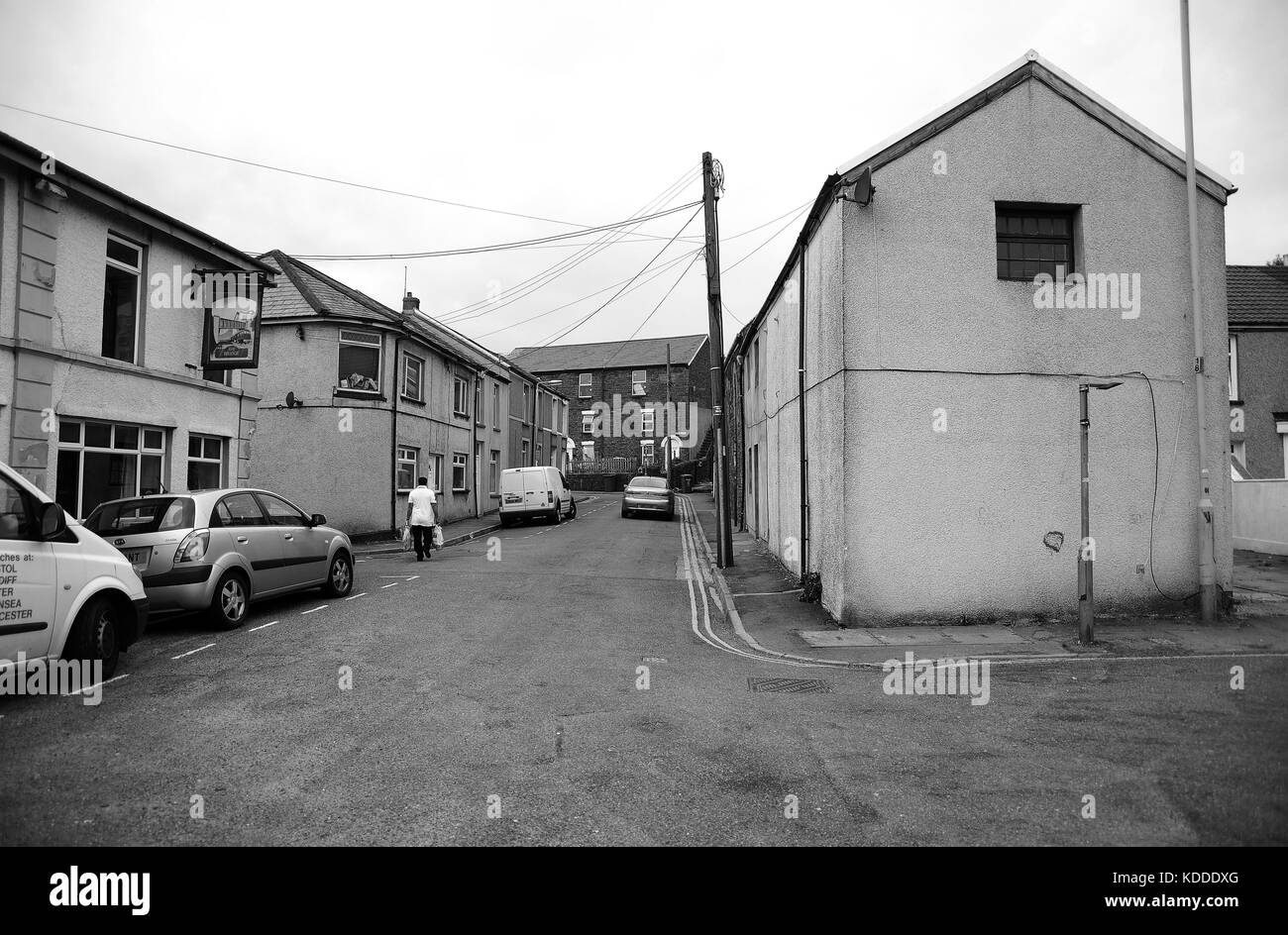 Treforest Black and White Stock Photos & Images - Alamy