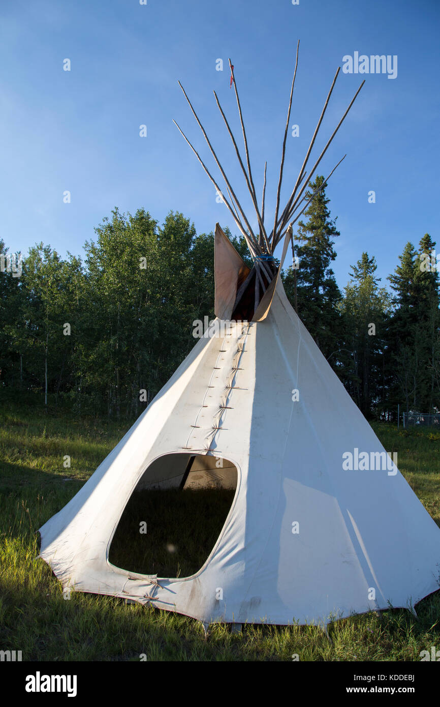 First nation tent hires stock photography and images Alamy