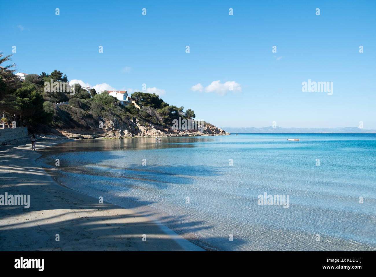 Spiaggia di Maladroxia - Sant'Antioco Sardegna Stock Photo