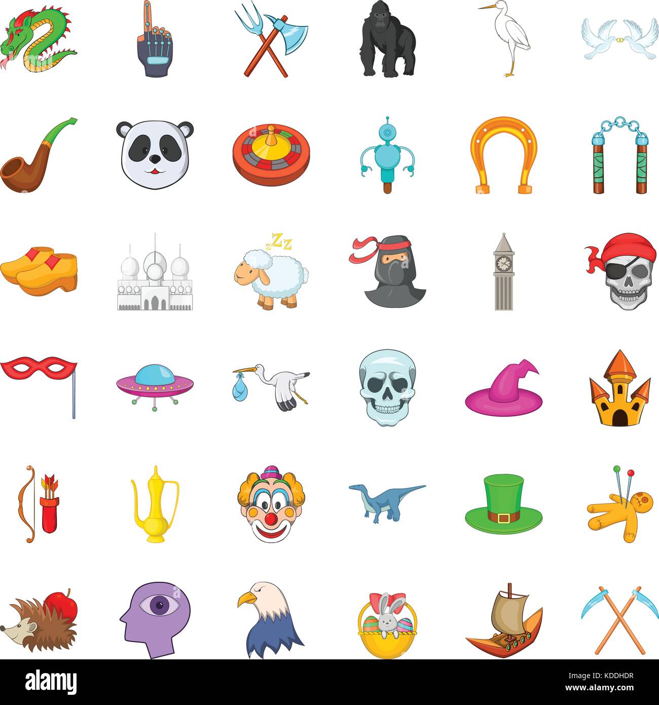Voodoo icons set, isometric style Stock Vector Image & Art - Alamy