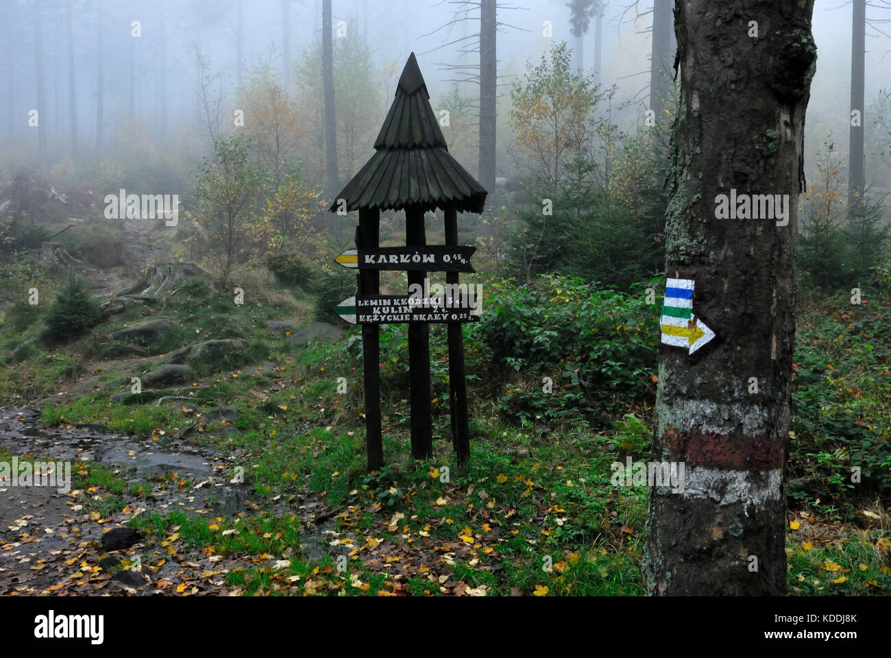 Table Mountain Central Sudetes Klodzko Valley Lower Stock Photo Alamy