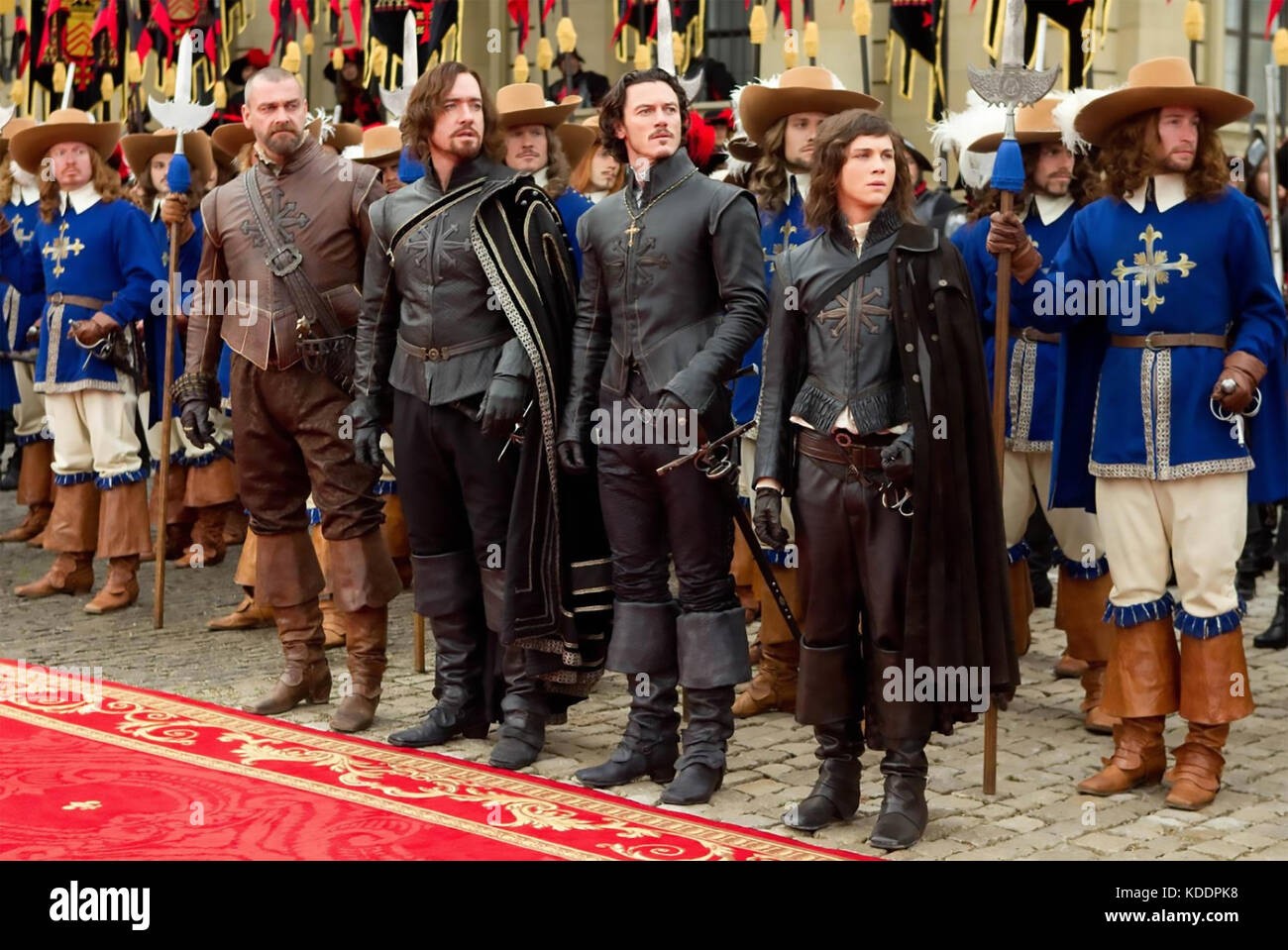 THE THREE MUSKETEERS 2011 Summit Entertainment film with from left Ray Stevenson, Matthew