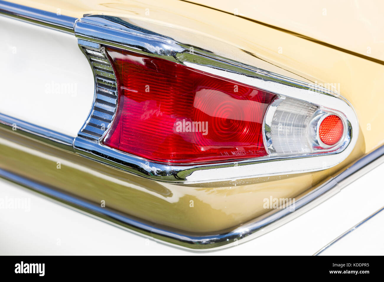 Munich, Germany, 18 June 2016: American vintage car, rear view Stock ...