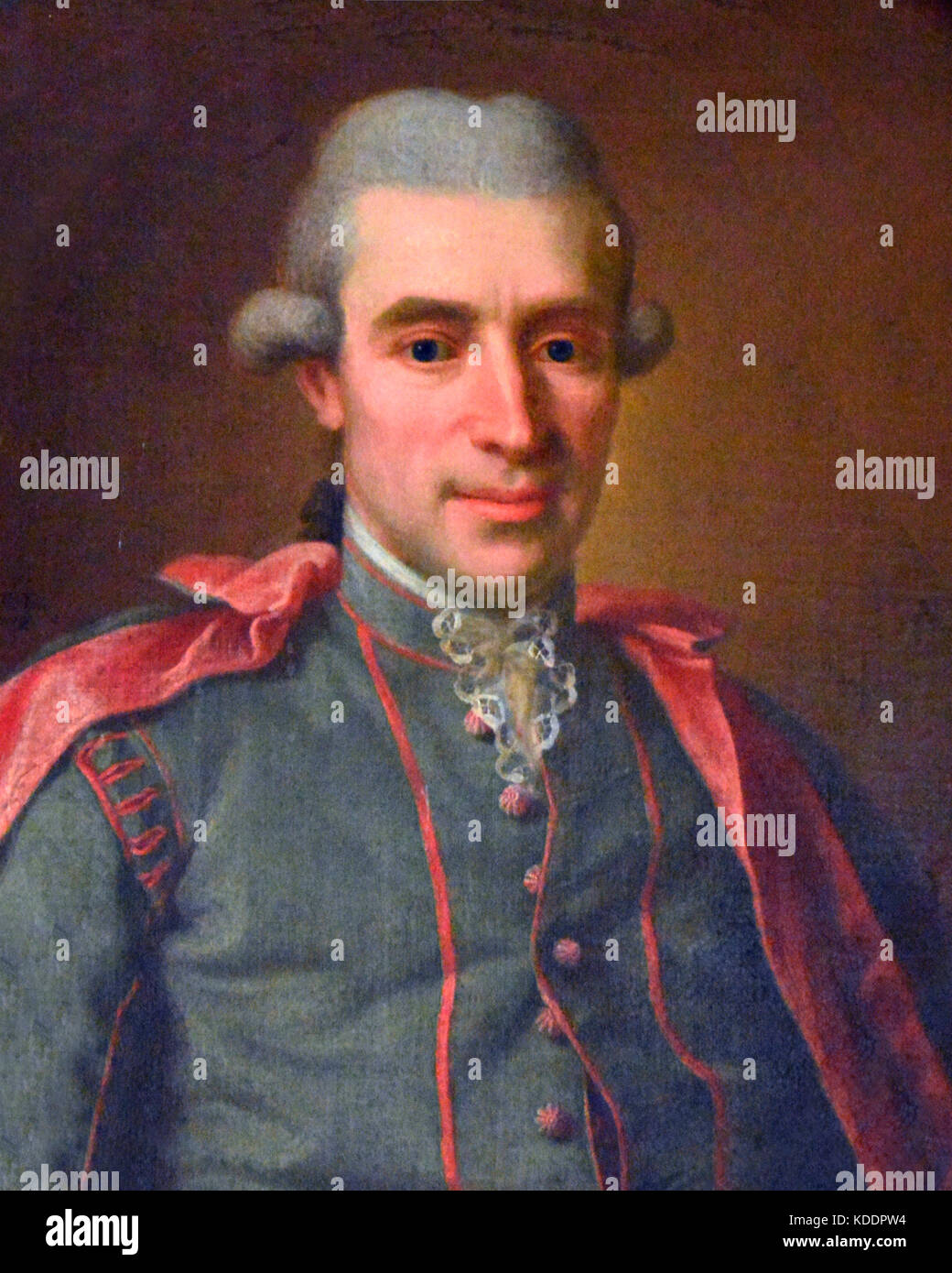 TORBERN OLAF BERGMAN (1735-1784) Swedish chemist and mineralogist Stock Photo