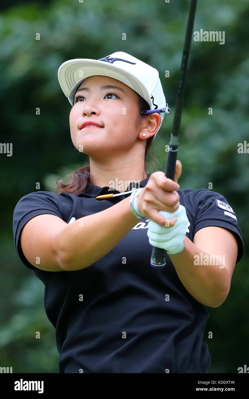 Abiko Golf Club, Chiba, Japan. 30th Sep, 2017. Erika Hara, SEPTEMBER 30