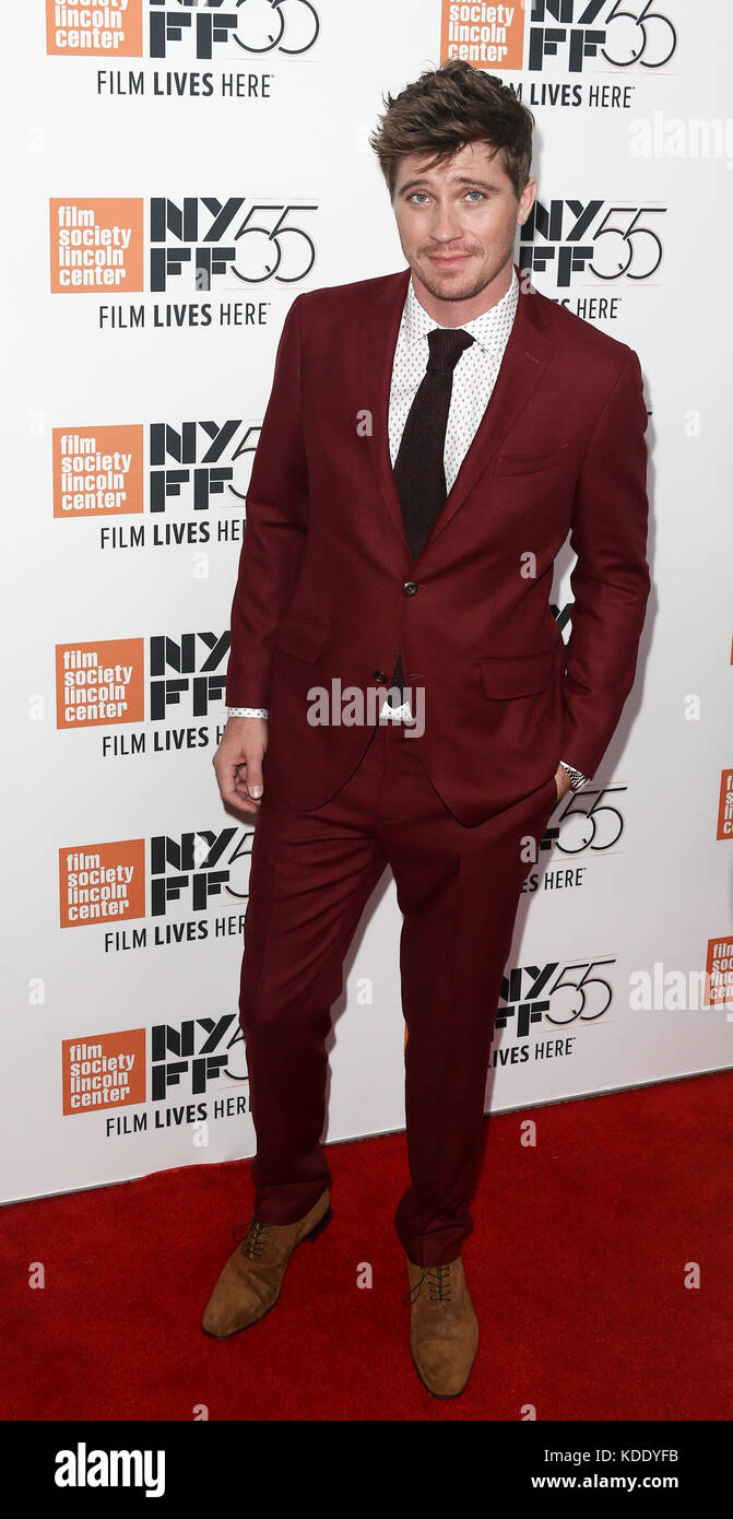 Actor Garrett Hedlund attends the "Mudbound" premiere at Alice Tully