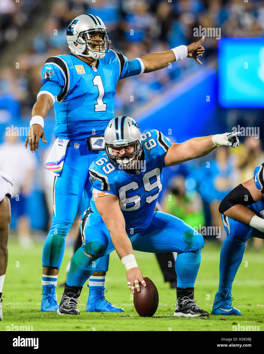 carolina panthers color rush