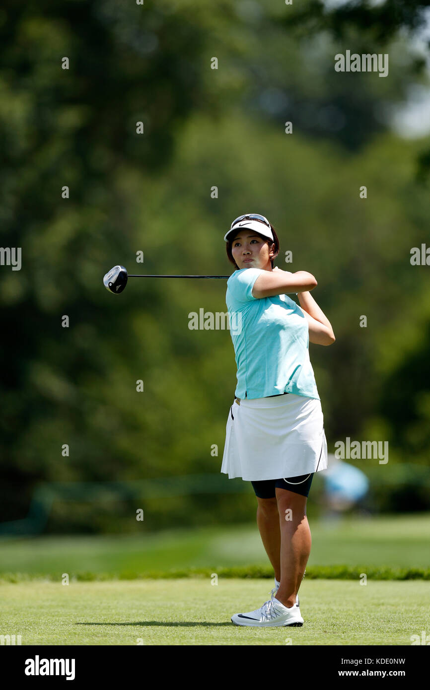 Bedminster, New Jersey, USA. 15th July, 2017. Rumi Yoshiba (JPN) Golf