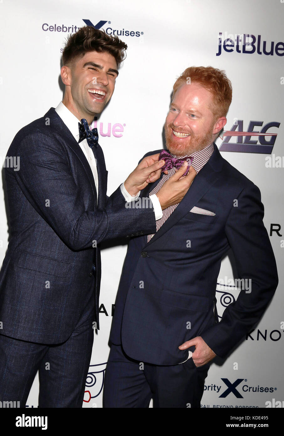 Los Angeles, Ca, USA. 12th Oct, 2017. Justin Mikita, Jesse Tyler