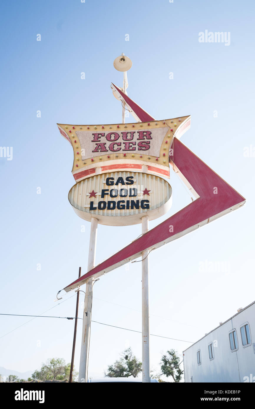 Gas food lodging film hi-res stock photography and images - Alamy