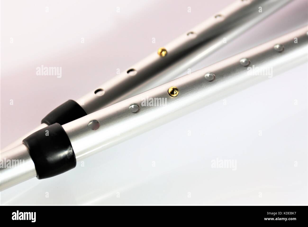 An concept Image of crutches medical Stock Photo Alamy