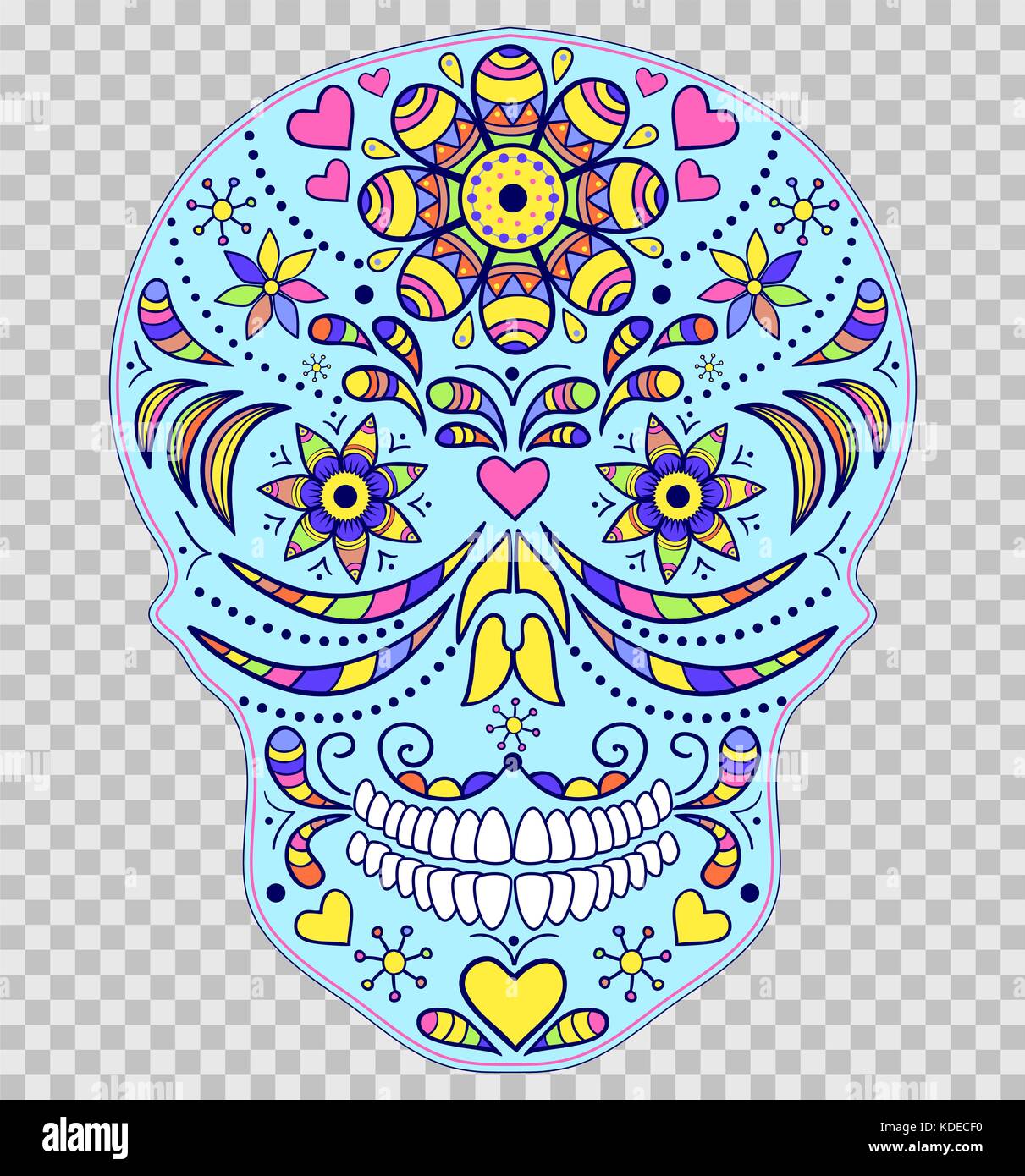 Emblem with skull hi-res stock photography and images - Alamy