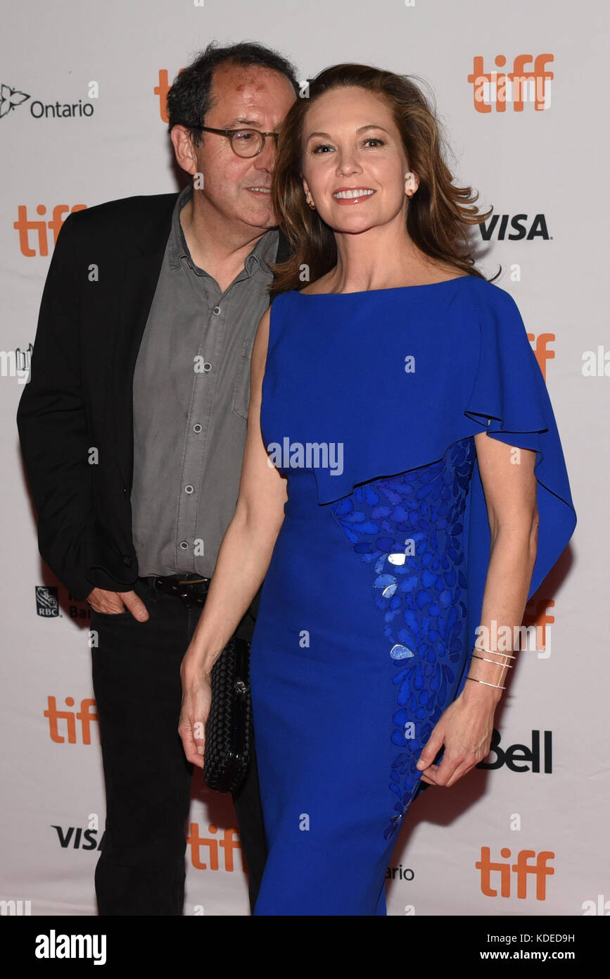 Premiere of 'Mark Felt: The Man Who Brought Down The White House' during the 42nd Toronto International Film Festival at Ryerson Theatre in Toronto, Canada.  Featuring: Diane Lane, Michael Barker Where: Toronto, Ontario, Canada When: 11 Sep 2017 Credit: Jaime Espinoza/WENN.com Stock Photo