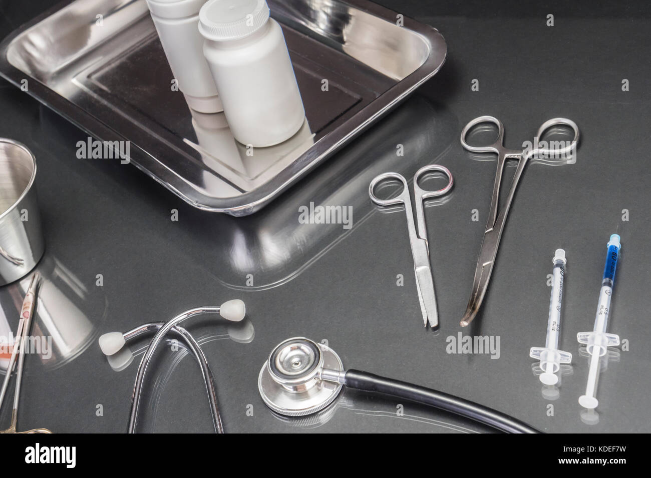 Instrumental surgical in operating room, conceptual image Stock Photo
