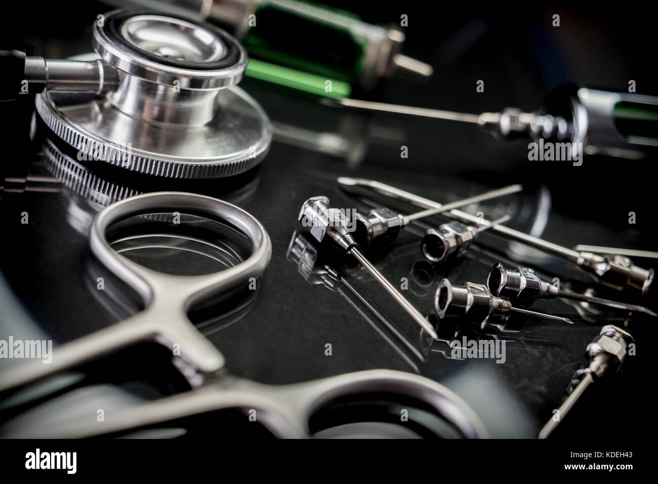 Instrumental surgical in operating room, conceptual image Stock Photo