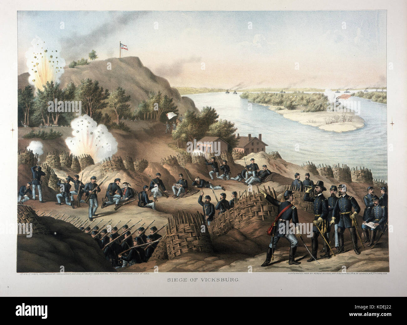 The siege of vicksburg hi-res stock photography and images - Alamy