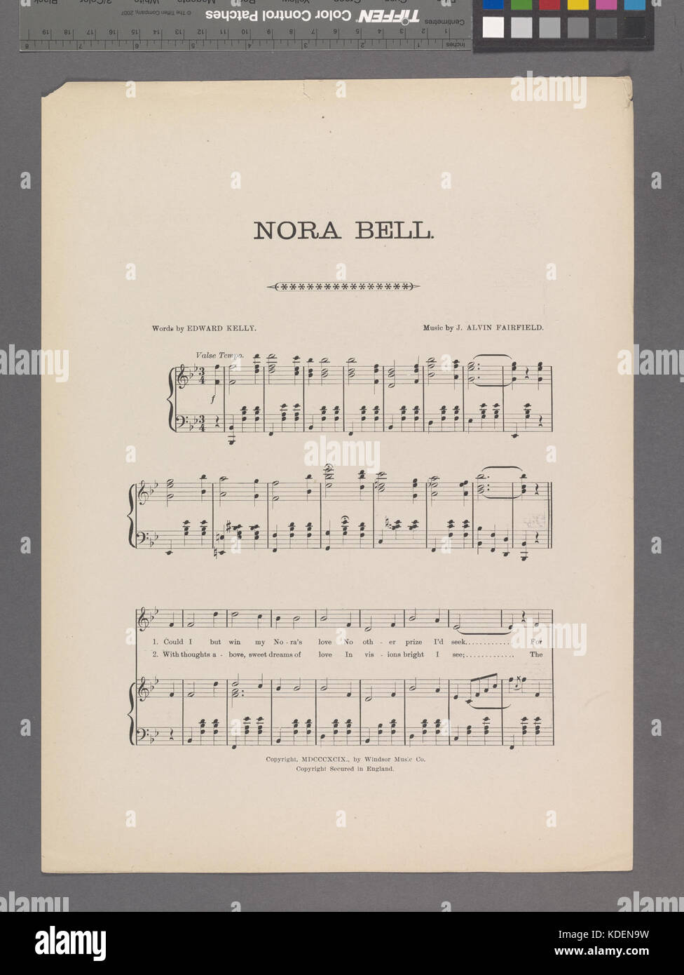 Nora Bell (NYPL Hades 609721 1991160 Stock Photo - Alamy