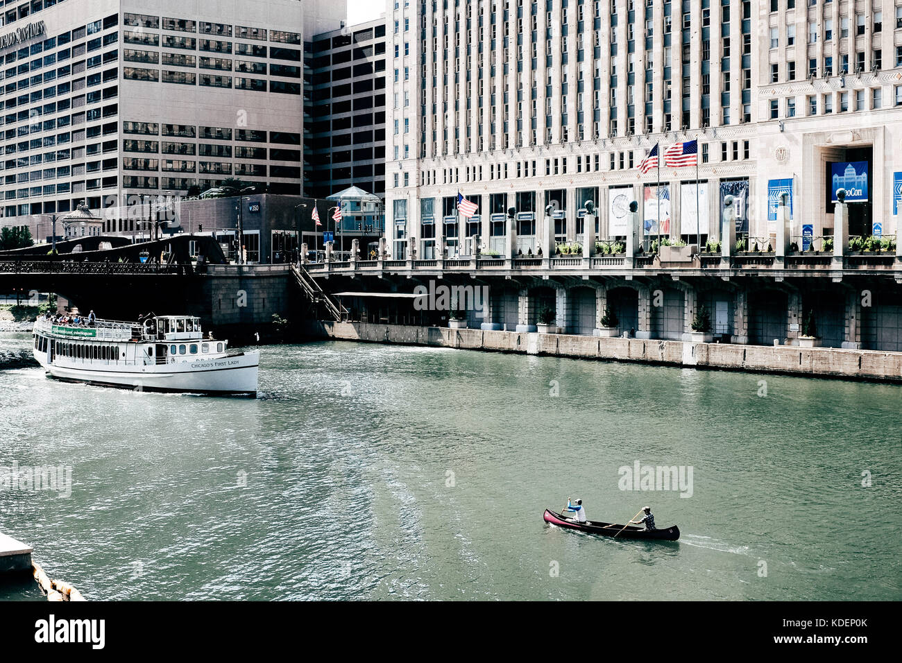 Kayak lake michigan chicago hi-res stock photography and images - Alamy