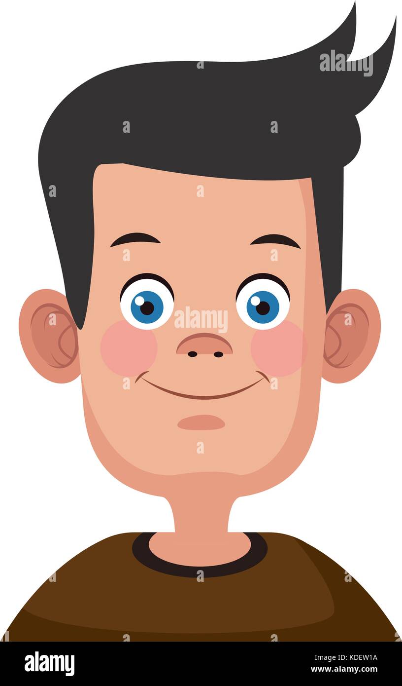 Cute boy cartoon Stock Vector Image & Art - Alamy