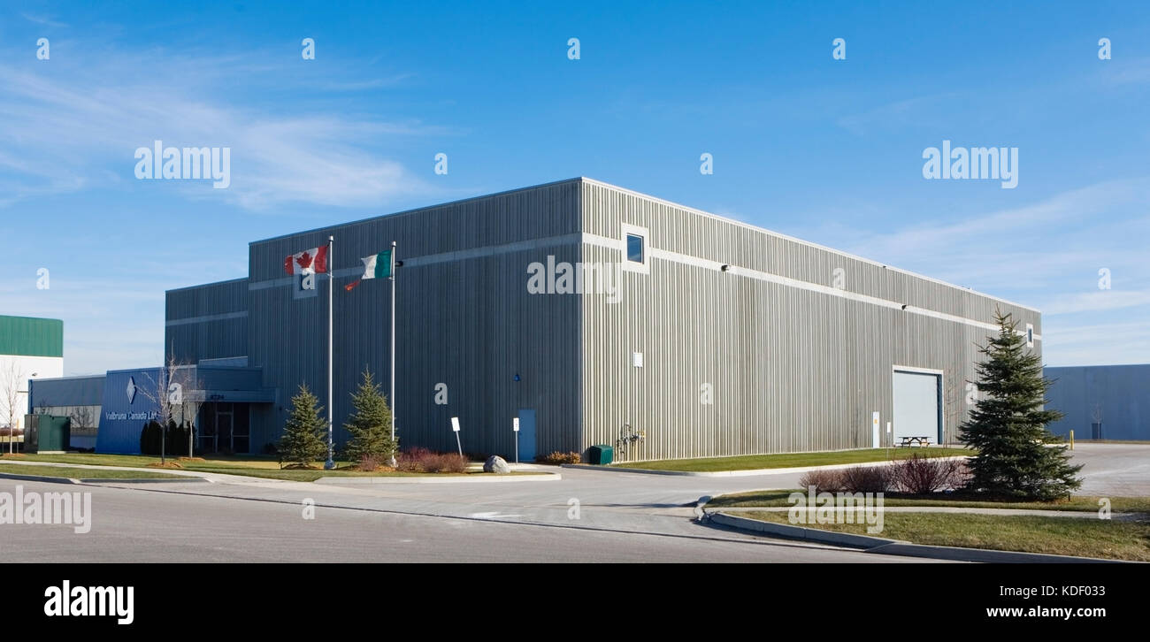 Industrial building in Toronto Stock Photo Alamy