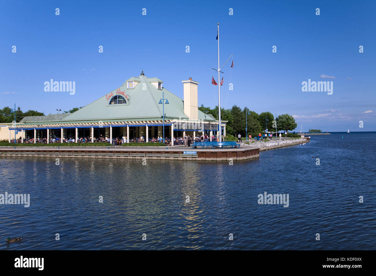 Port Credit Ontario Stock Photo Alamy