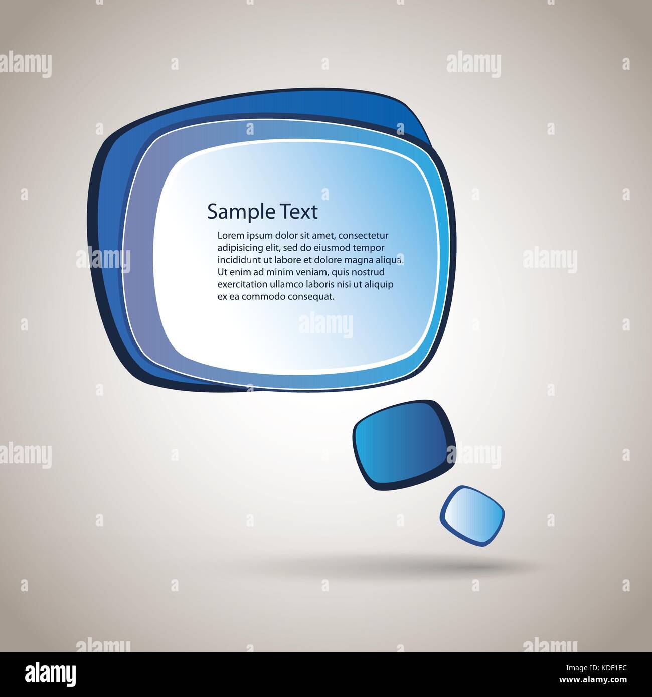 Colorful Glossy Speech Bubble Vector Design Stock Vector Image & Art ...