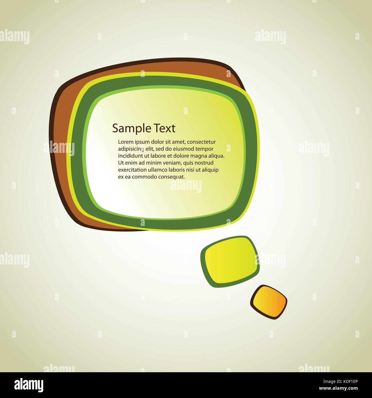 Colorful Glossy Speech Bubble Vector Design Stock Vector Image & Art ...
