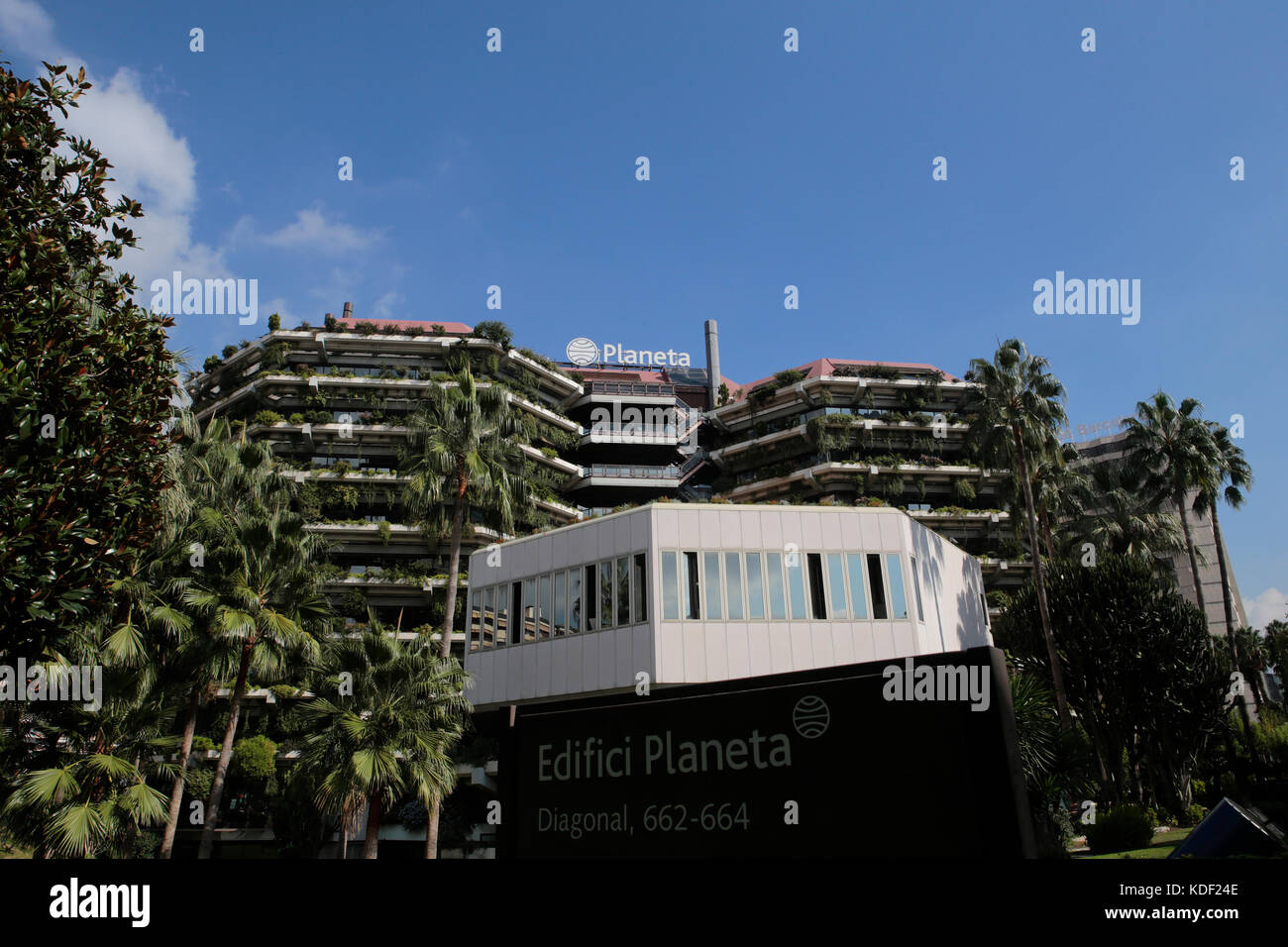 planeta editorial company headquarter in barcelona Stock Photo