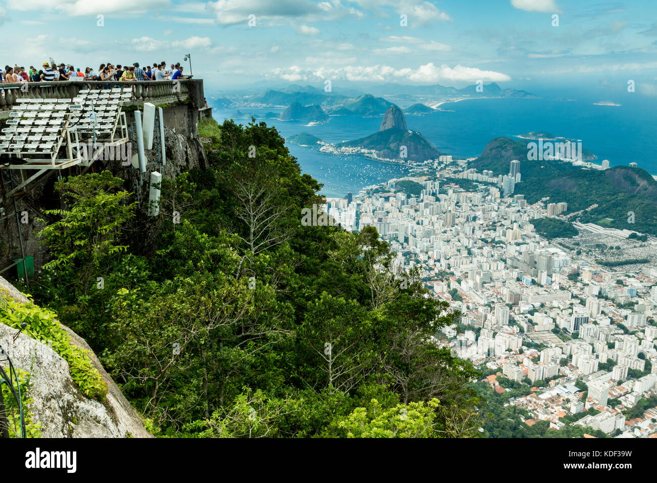 Rio De Janeiro skyline Stock Photo