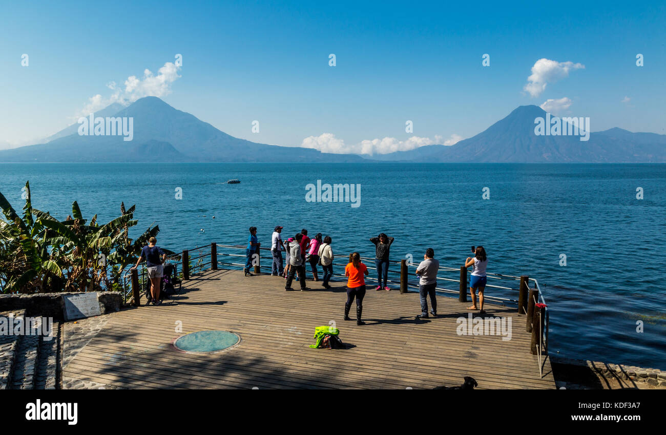 Lake Atitlan, Guatemala Stock Photo