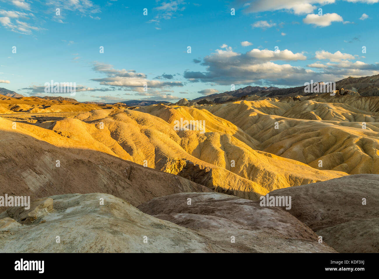 Sunset at Death Valley Stock Photo - Alamy