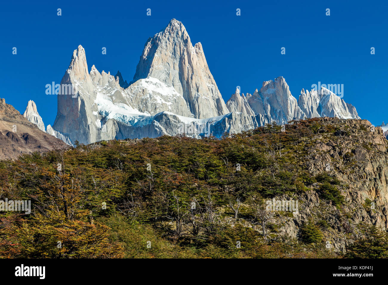 Every hikers dream - Mt Fitz Roy Stock Photo