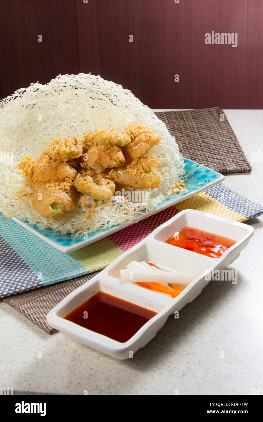 deep fried fish Stock Photo - Alamy