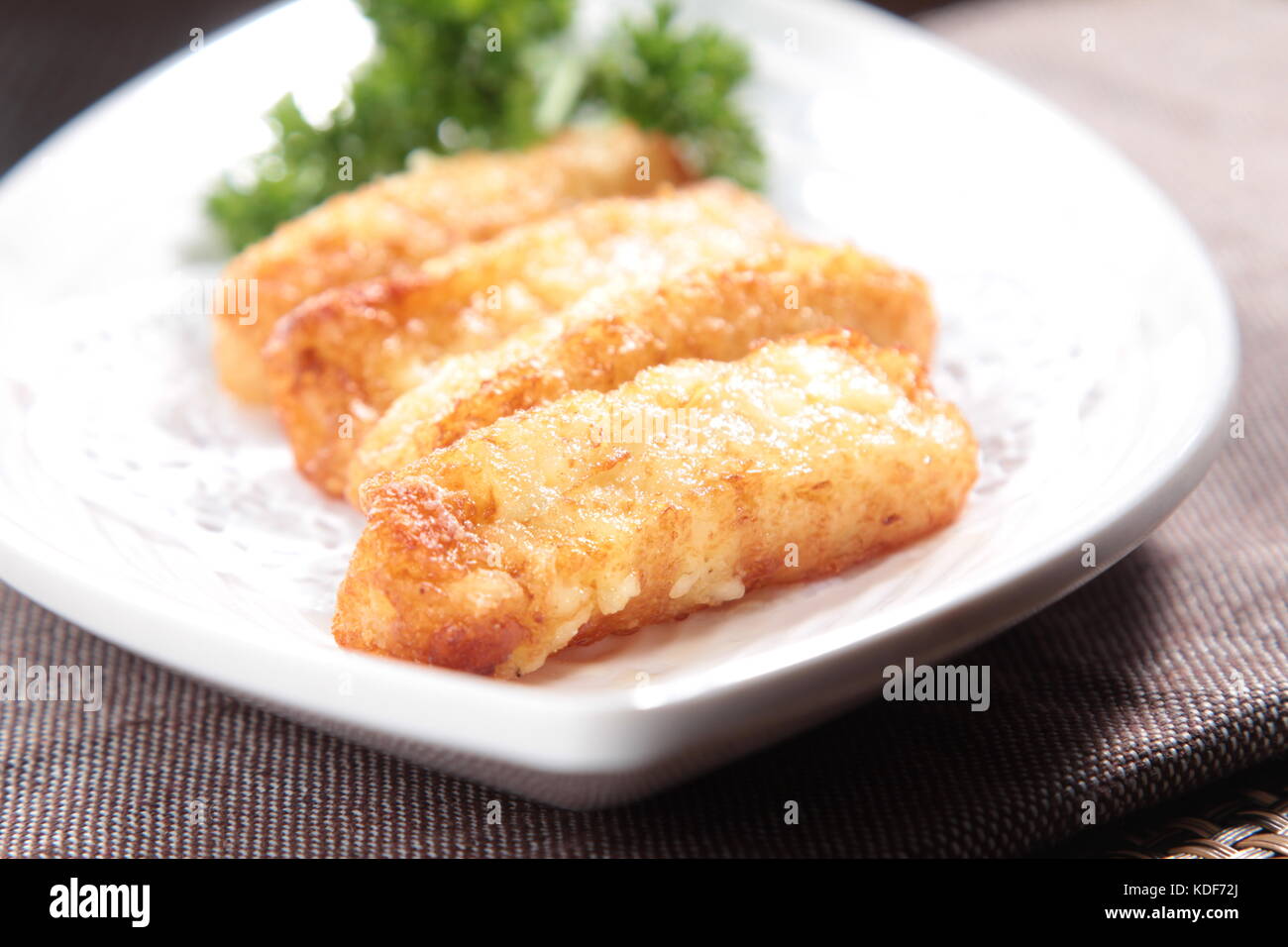 deep fried fish Stock Photo - Alamy