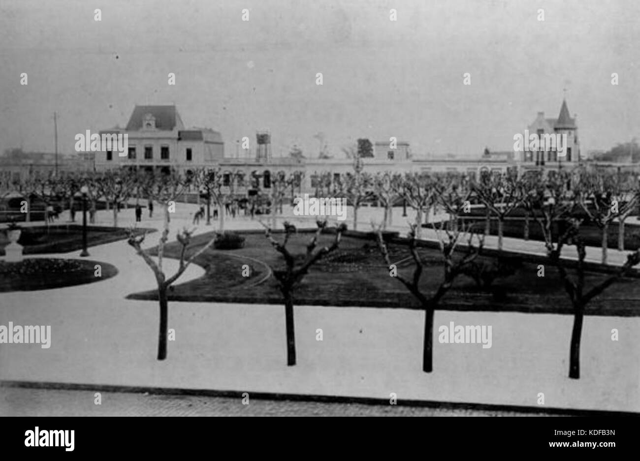 Plaza Victorio Grigera   Lomas de Zamora   1885 Stock Photo