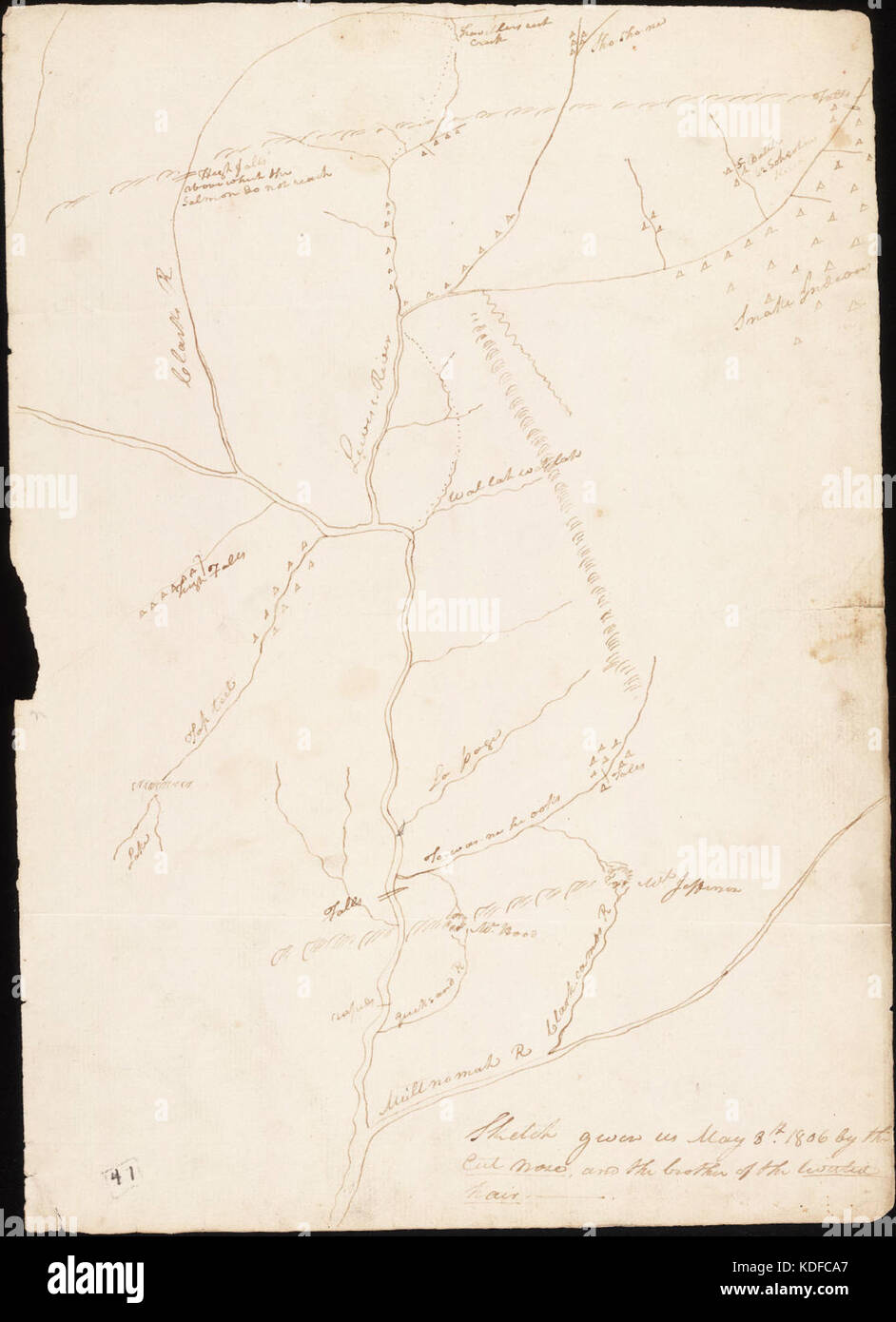 Lewis and Clark Expedition Maps (108 Stock Photo Alamy