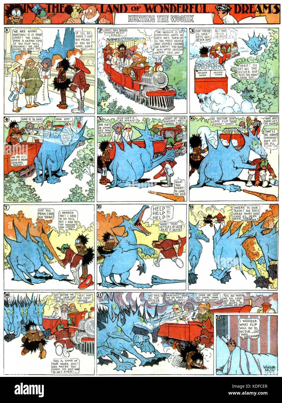 Little Nemo 1912 07 21 Stock Photo Alamy