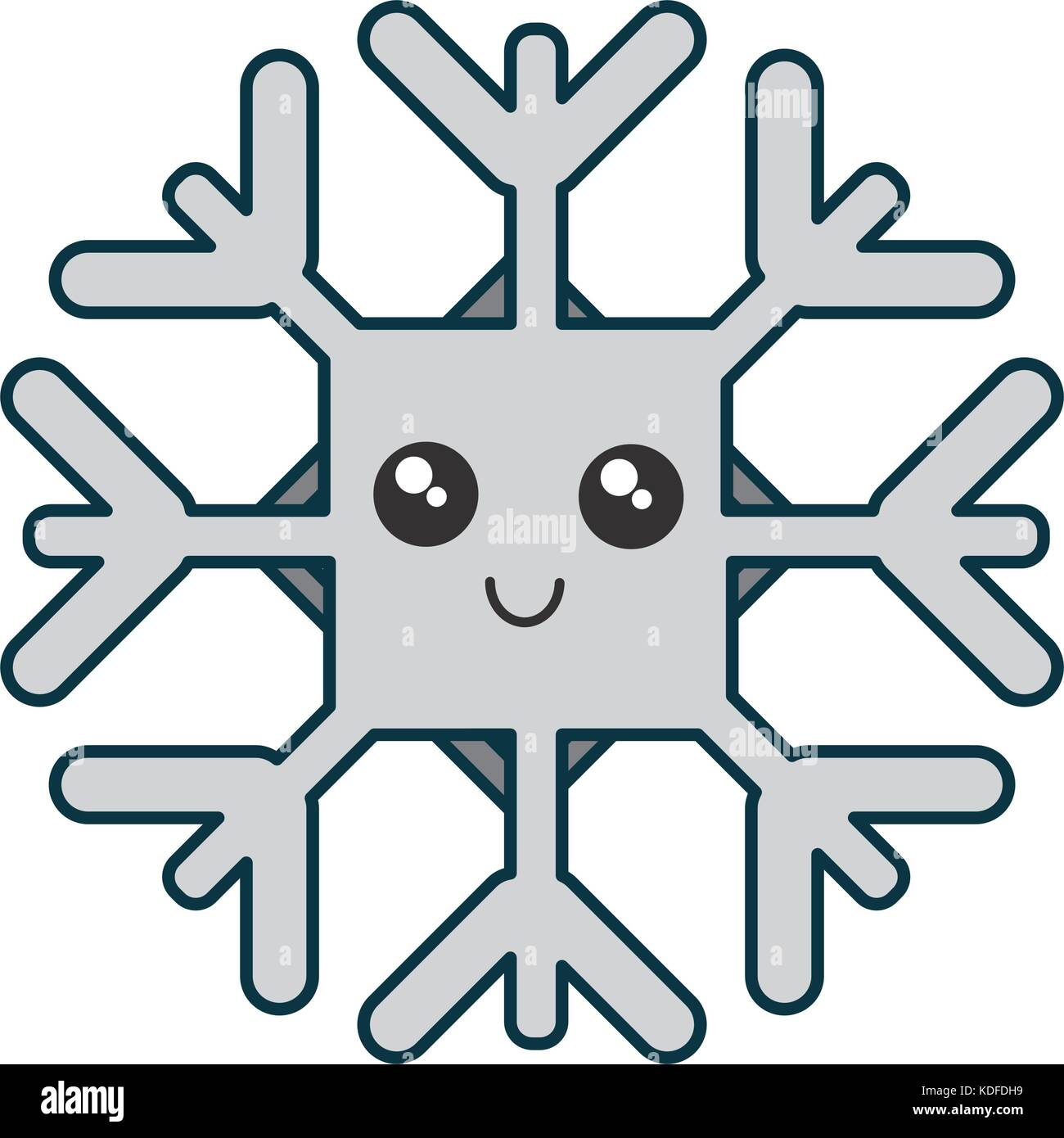 snowflake icon image Stock Vector Image & Art - Alamy