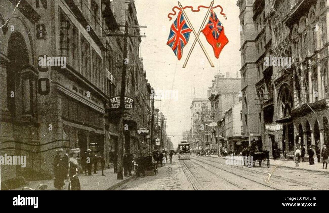 Postcard Toronto 1905 Stock Photo Alamy