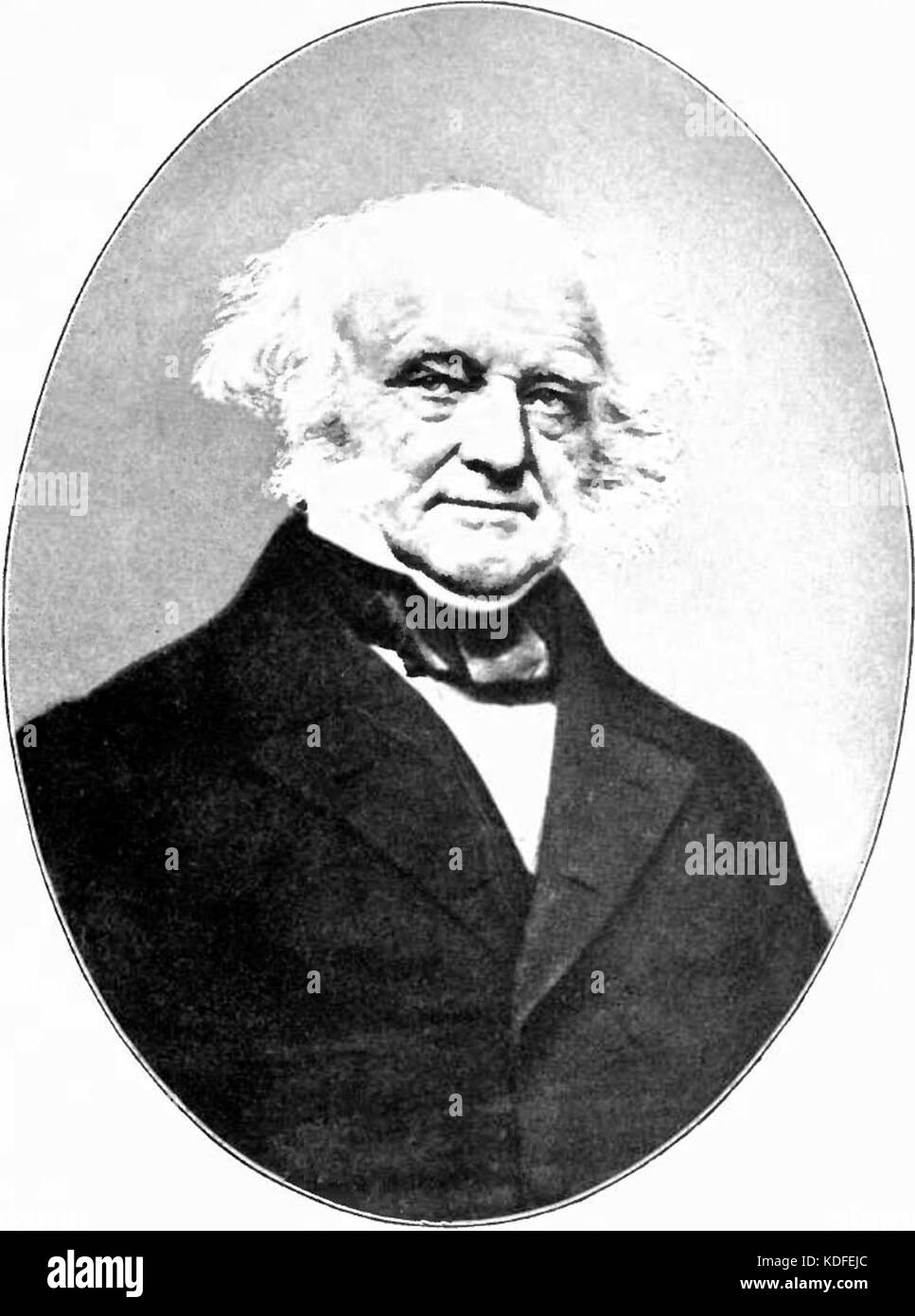 Presidents Martin Van Buren Stock Photo - Alamy