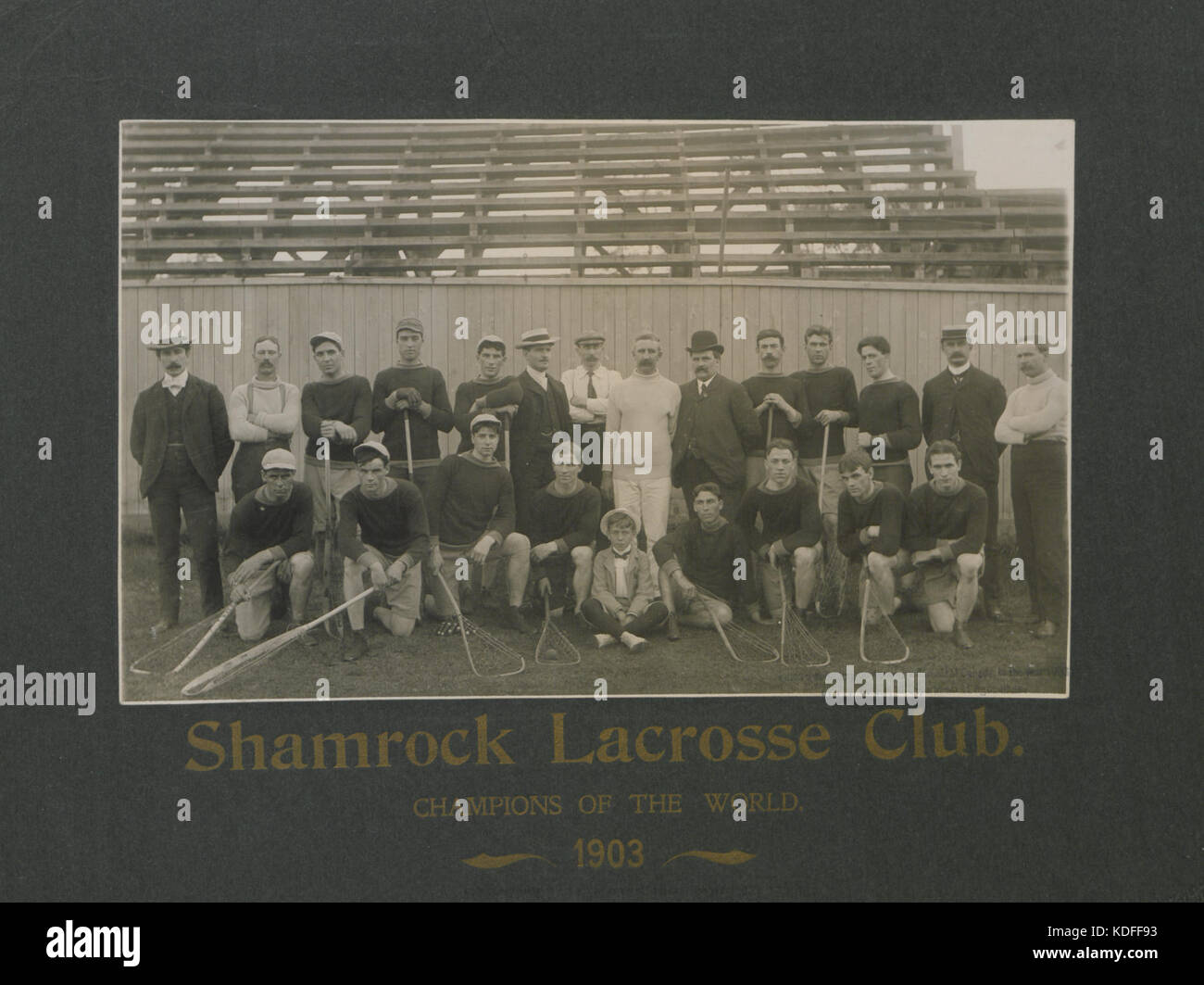 Shamrock Lacrosse Club (HS85 10 14225 Stock Photo Alamy