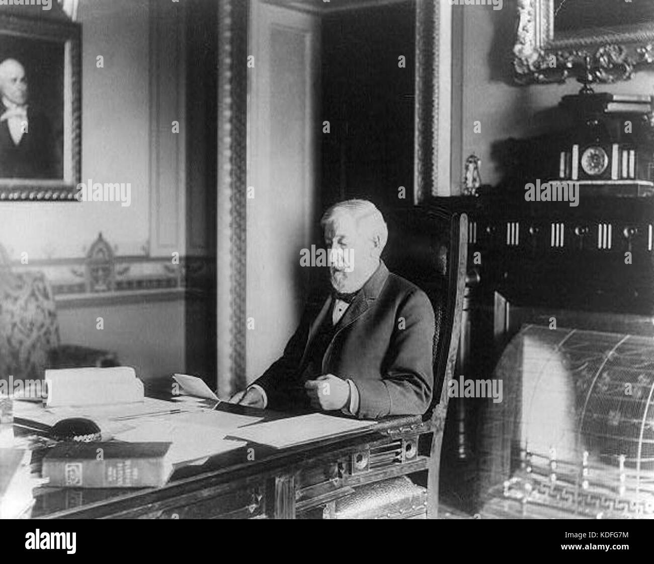 Vintage 1890s american political illustration hi-res stock photography ...