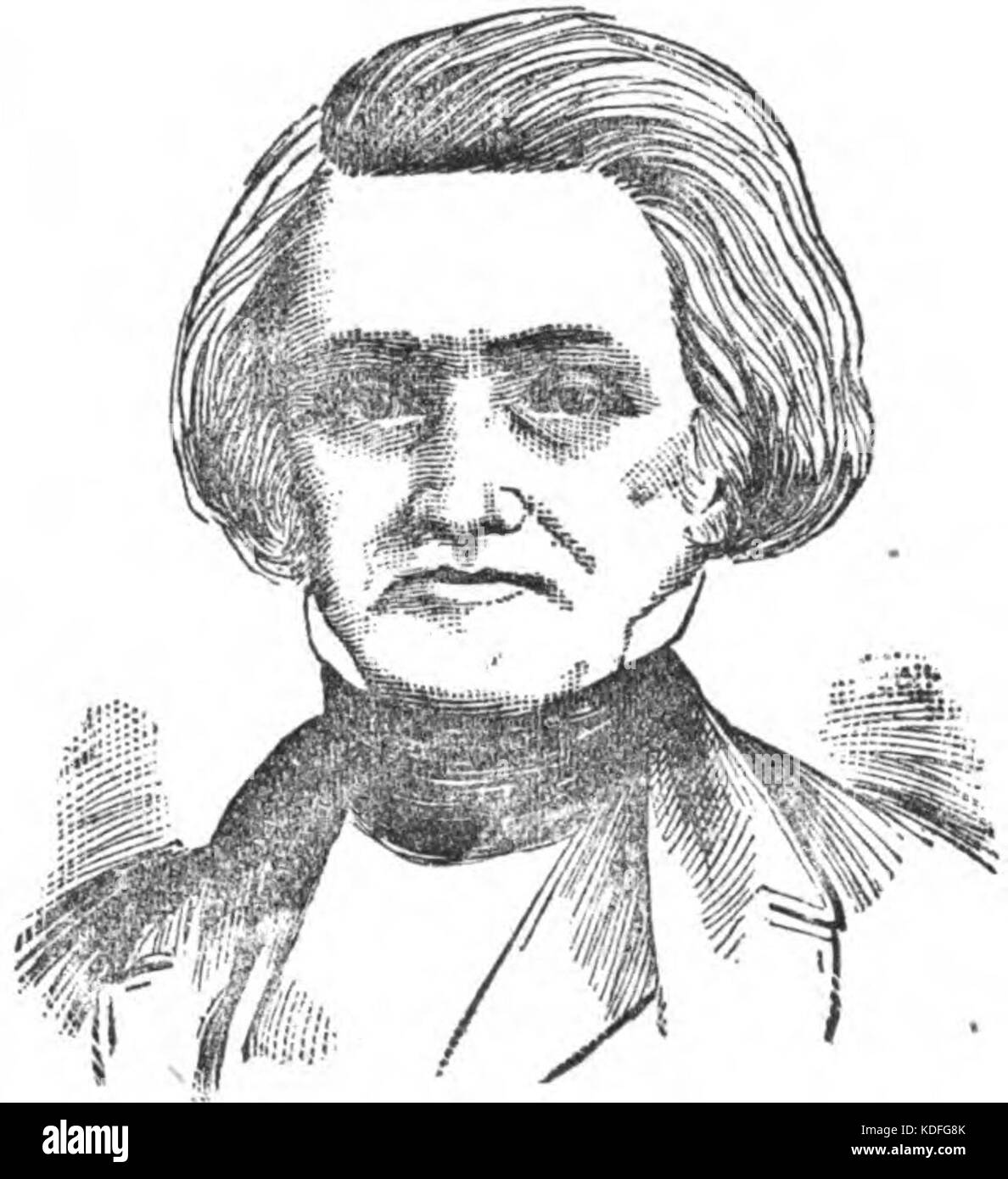 Jeremiah Morrow sketch 1900 Stock Photo Alamy