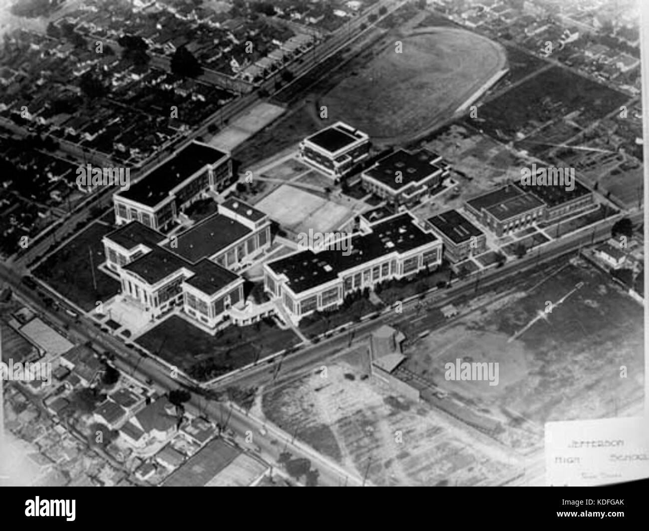 Jefferson high aerial 00026112 1920 Stock Photo Alamy