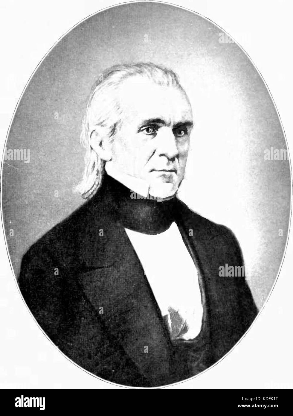 Presidents James K Polk Stock Photo